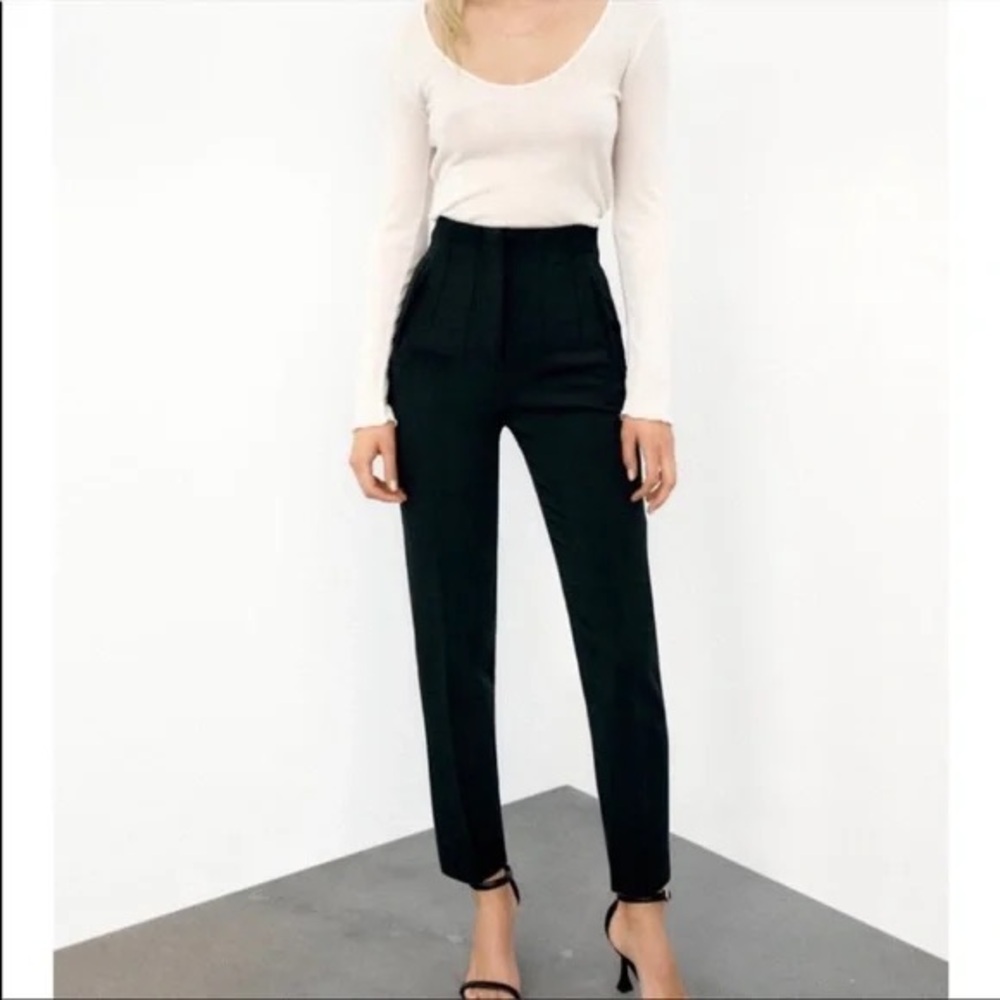 Zara high waisted pants - Picture 1 of 5